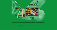 Desktop Screenshot of garlandmfg.com